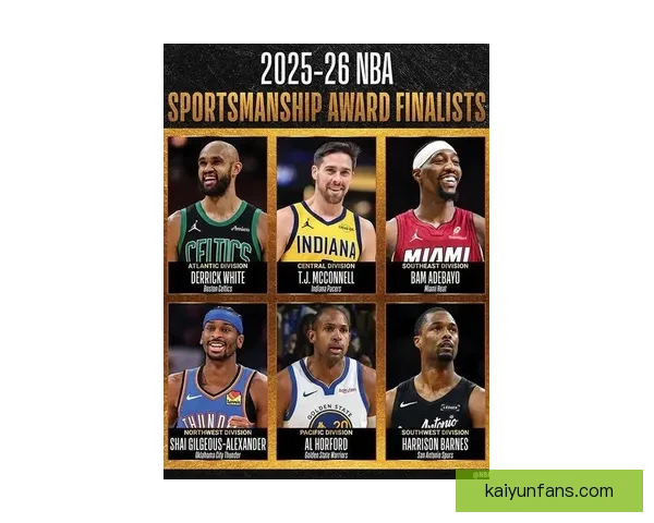 NBA体育道德风尚奖候选名单揭晓 亚历山大阿德巴约霍福德等球员入围